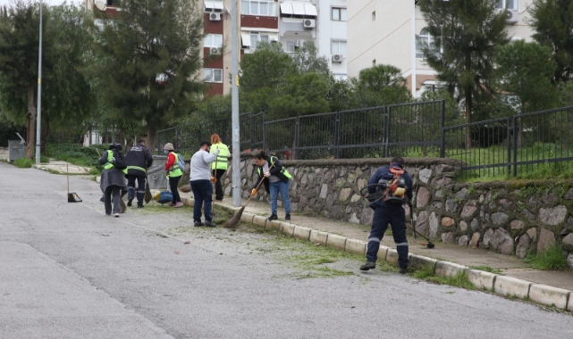 Çiğli’de Temizlik Seferberliği Aralıksız Sürüyor