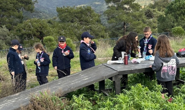 Karşıyakalı izciler doğa harikası Yamanlar’da buluştu