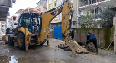 Kuvvetli yağışların ardından kırsalda yoğun müdahale