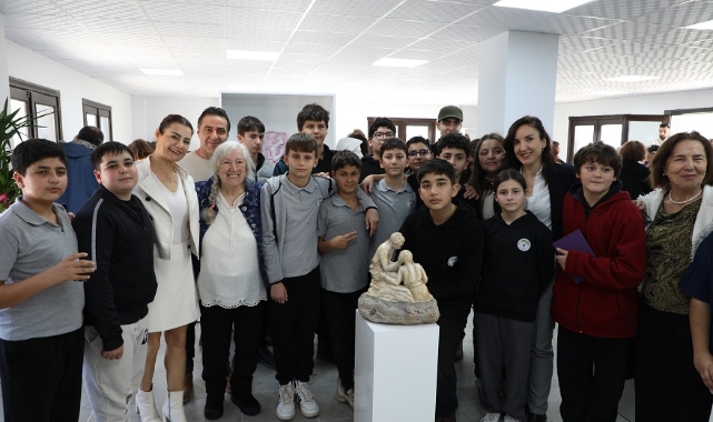 Menderes'te heykel sergisi