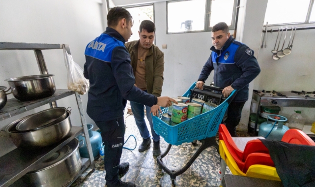 Merdiven altı imalathaneye mühür vuruldu