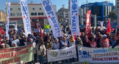 Söke’de “Emek, Toprak, Doğa” yürüyüşü: “Memleketi teslim etmeyeceğiz”