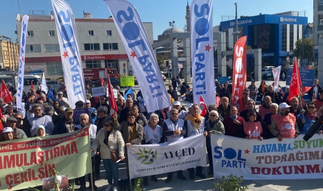 Söke’de “Emek, Toprak, Doğa” yürüyüşü: “Memleketi teslim etmeyeceğiz”