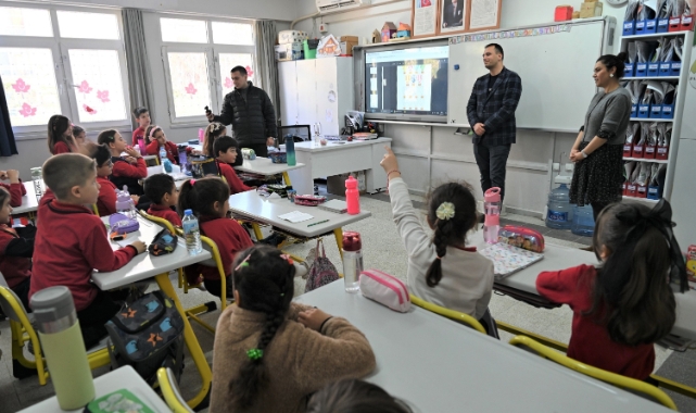 Başkan Eşki 'Hayat Bilgisi' dersinde yerel yönetimleri anlattı