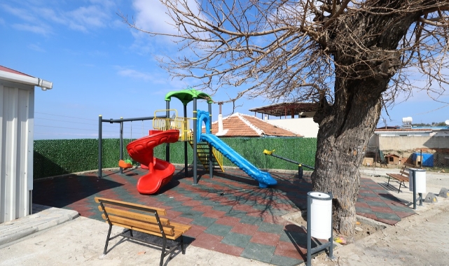 Başkan söz verdi, park yenilendi 