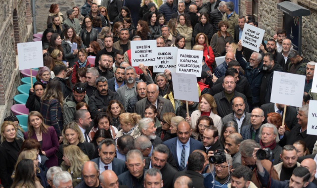 Başkan Tugay ve CHP İzmir, Meslek Fabrikası’nda nöbete başladı!
