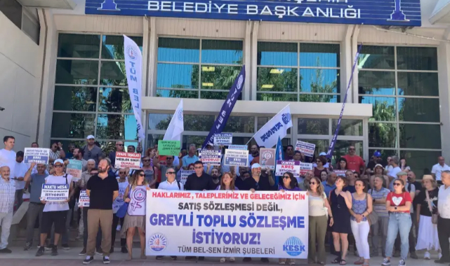 Birlik Yerel Sen'den İzBB memurlarına 'hayır oyu' çağrısı!