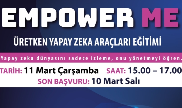Buca’da gençler için ücretsiz yapay zekâ eğitimi başlıyor