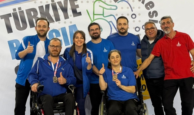 Büyükşehir’in boccia takımı, bronz madalya ile döndü