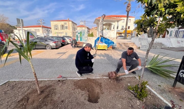  Foça Belediyesi’nden kent estetiğine güçlü dokunuş 