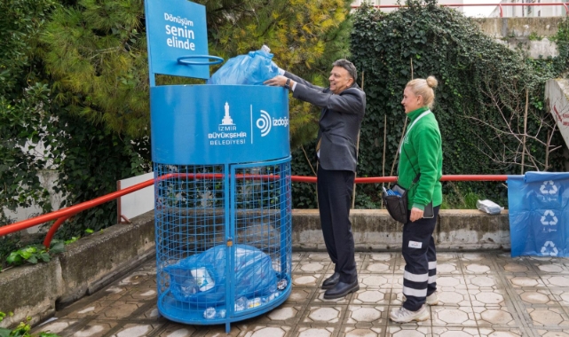 İzmir’de geri dönüşüm atağı evlerden sanayiye yayılıyor