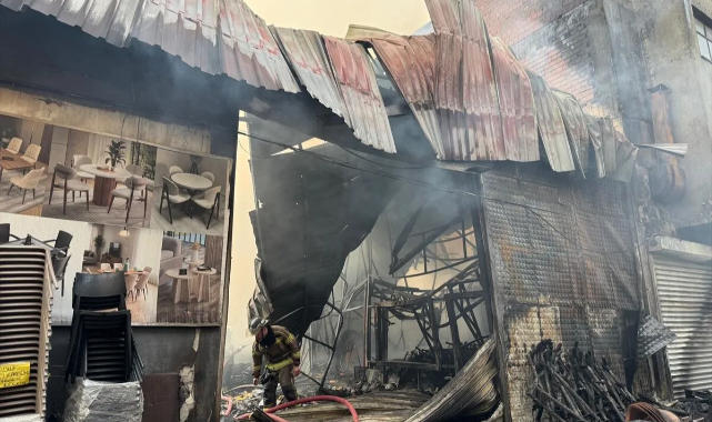 Buca'da korkukan yangın!