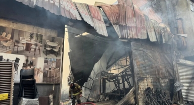 Karabağlar'da korkukan yangın!