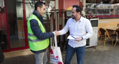 Konak’ta sıfır atık için esnafla iş birliği