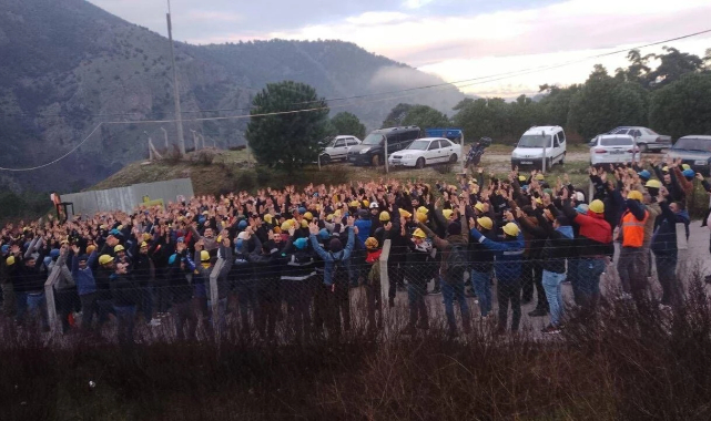 Maden işçilerinden patrona süre: Hisseyi devret, Kınık’ı terk et!
