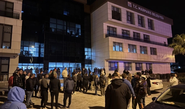 Marmaris Belediyesi'nde 13 kişi gözaltına alındı!
