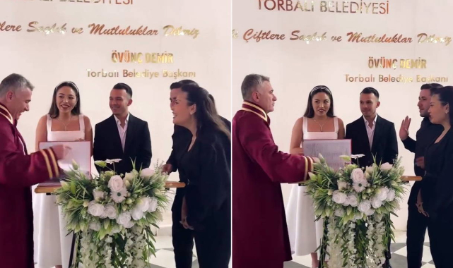 Şahidin şakasına, nikah memurundan panik yaratan karşılık