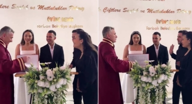 Şahidin şakasına, nikah memurundan panik yaratan karşılık