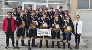 Selçuk Belediyesi, halk oyunlarında İzmir üçüncüsü!