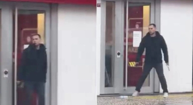 Soygun girişimi başarısız oldu: Silahlı şüpheli aranıyor!