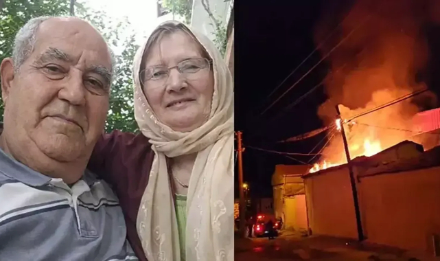 Yaşlı çiftin hayatını kaybettiği yangında 4 kişi tutuklandı!