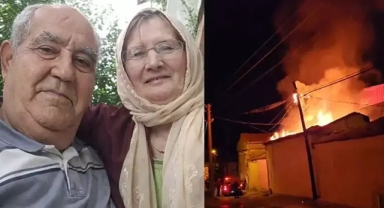 Yaşlı çiftin hayatını kaybettiği yangında 4 kişi tutuklandı!