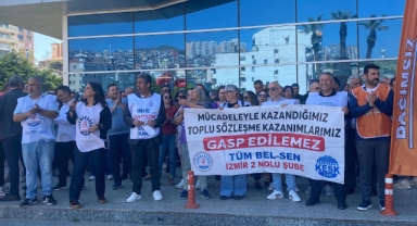 Bayraklı'da eylemlerin 15'inci günü: CHP'li Güç, sendikayla görüşecek!