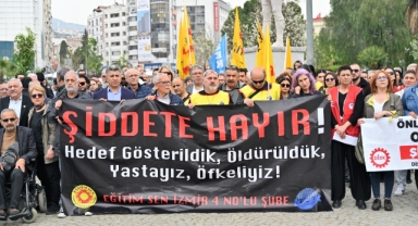 Bornova’da 'Güvenli Eğitim' isyanı