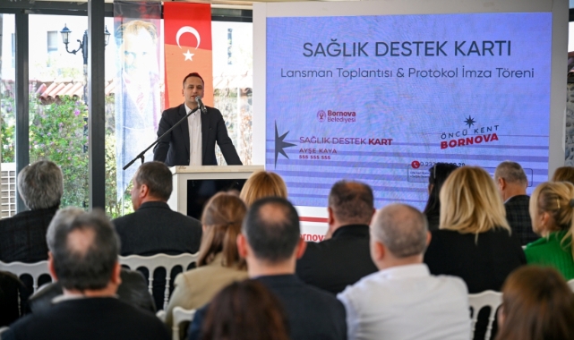 Bornova’da 'Sağlık Destek Kartı' başladı