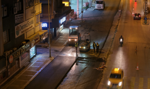 Buca’nın asfalt yatırımları hız kesmiyor