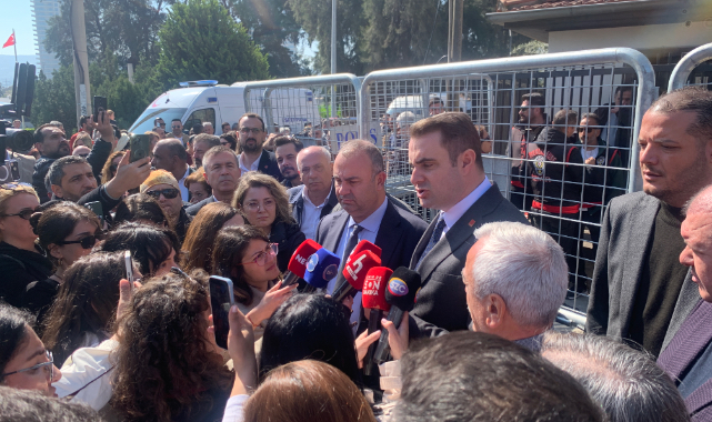 CHP'li Arslan ve Güç'ten Meslek Fabrikası önünde açıklama