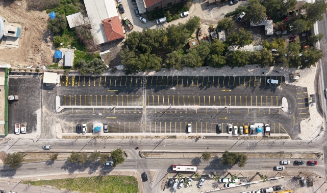 Gaziler Caddesi’ne 154 araçlık ücretsiz otopark hizmete girdi
