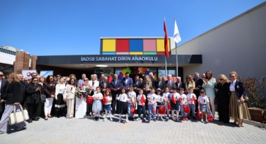 İAOSB’de eğitime ve kadın istihdamına önemli yatırım: İAOSB Sabahat Dirin Anaokulu açıldı