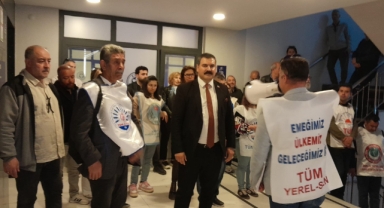 İki ilçede eylemler büyüyor: Sendika başkanları CHP İl'i işaret etti!