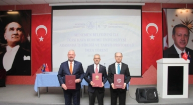 Menemen'de ikinci üniversite için imzalar atıldı!