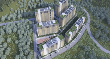 Menemen Sosyal Konutları’nda inşaat sürüyor: İki yıl içinde evlerine kavuşacaklar