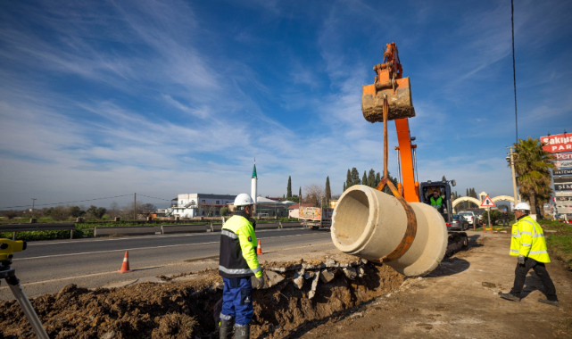 Menemen Türkelli'de su baskınlarına kalıcı çözüm