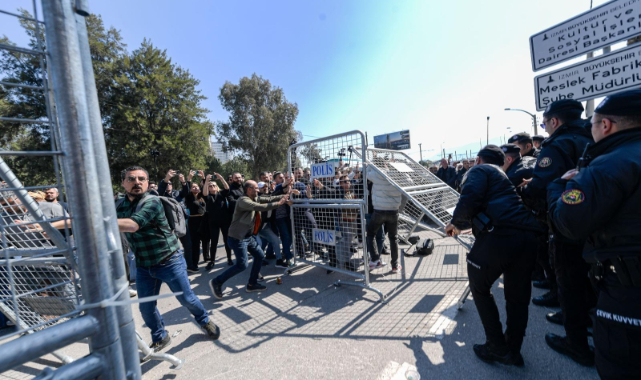 Meslek Fabrikası'nda biber gazlı müdahale!