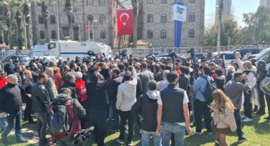 Meslek Fabrikası'nda polis ve halk arasında ikinci arbede!