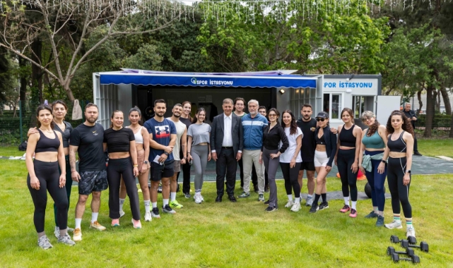 Spor istasyonlarının dördüncüsü Kültürpark’ta açıldı