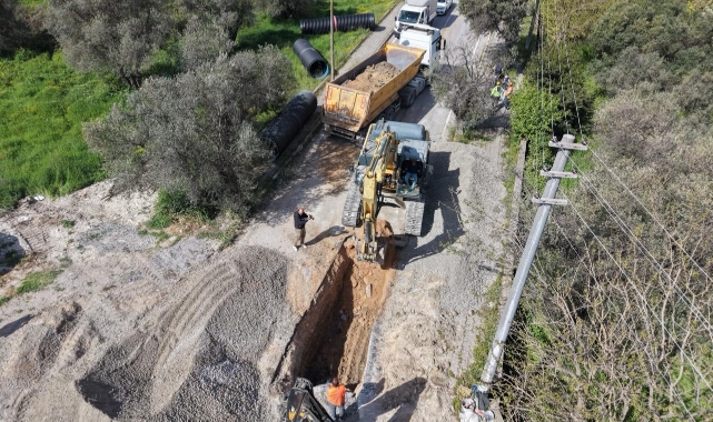 Urla'da altyapı ve ulaşım yatırımları aralıksız sürüyor