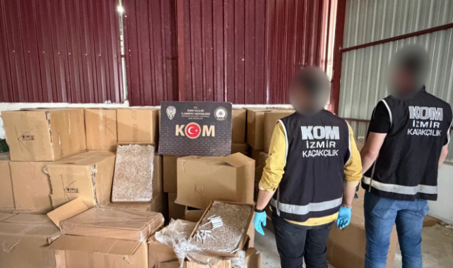 Bornova'da dev operasyon: Son 5 yılın en yüksek miktarı ele geçirildi!