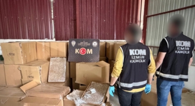 Bornova'da dev operasyon: Son 5 yılın en yüksek miktarı ele geçirildi!