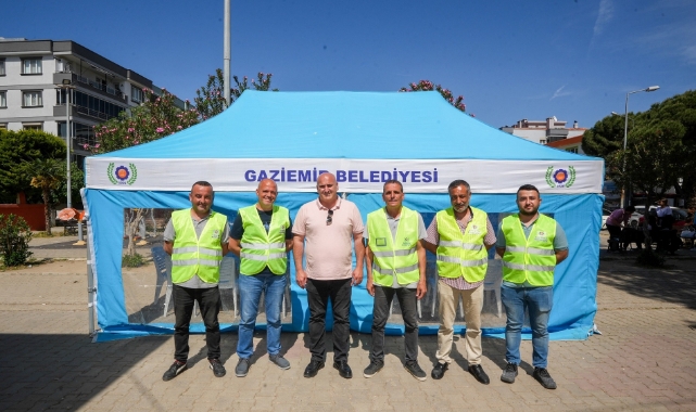 Gaziemir Belediyesi’nden bin 239 aileye taziye hizmeti