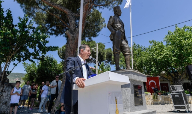 Büyükşehir’den Foça Yeniköy’de anlamlı açılış