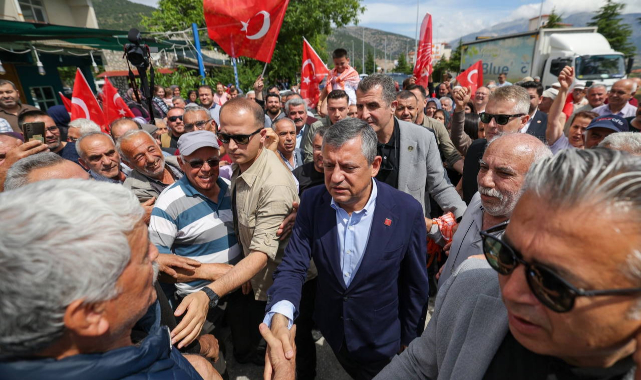 CHP Grup Başkanı Özel'in İzmir programı netleşti!