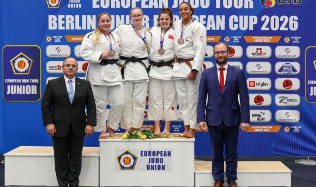 İzmirli Sema Avrupa Kupası’nda kürsüde