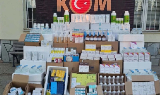 Kaçak hayvan ilacı operasyonu: Bin 860 ürün ele geçirildi!