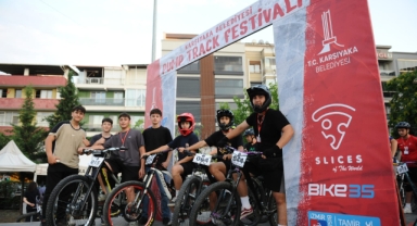 Karşıyaka Belediyesi’nden Türkiye’de bir ilk: Heyecan dolu pump track gece yarışı!