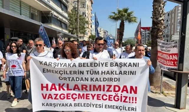 Karşıyaka'da SDT krizi sürüyor: İşiçiler iş bıraka